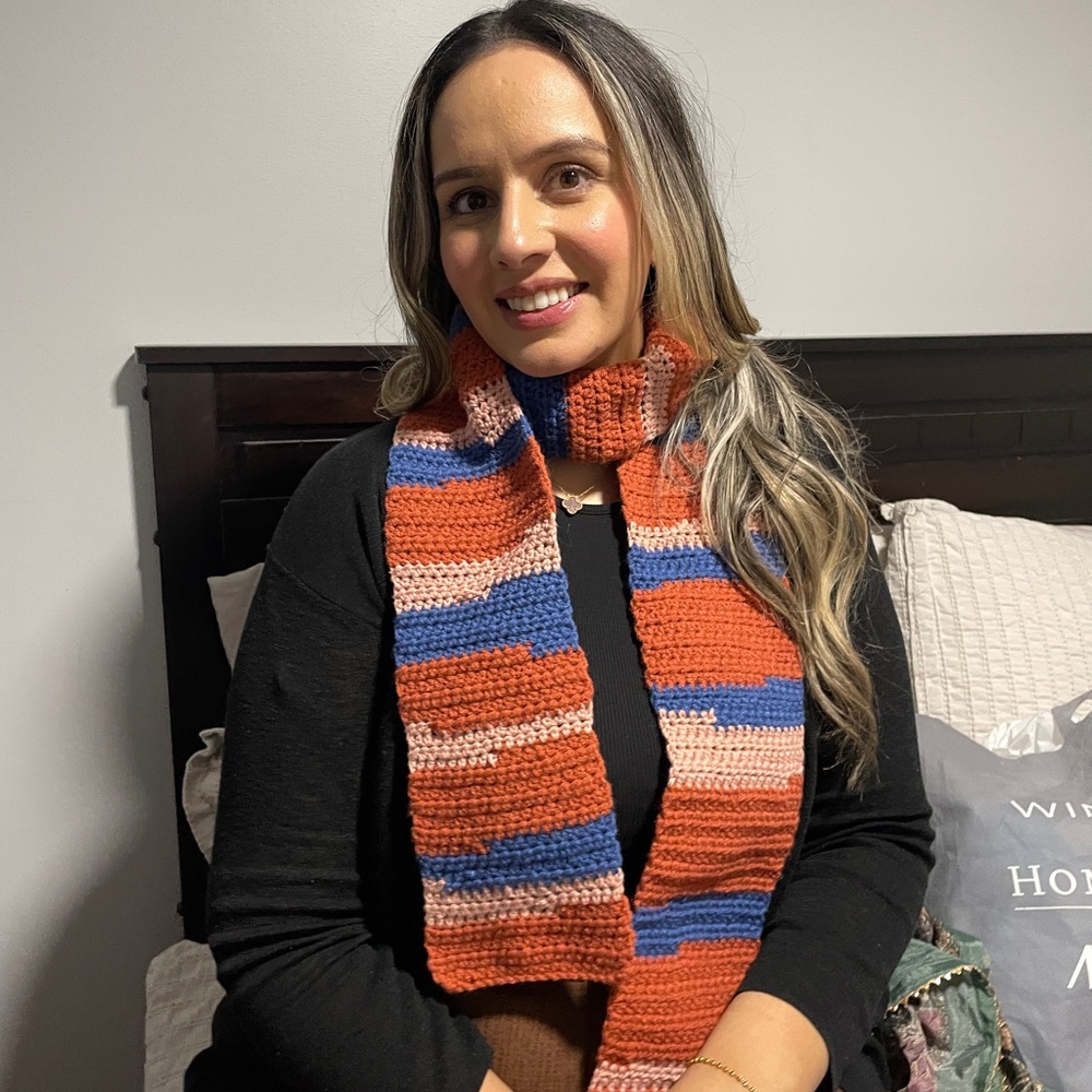 Striped Scarf - Picture 2 of 2